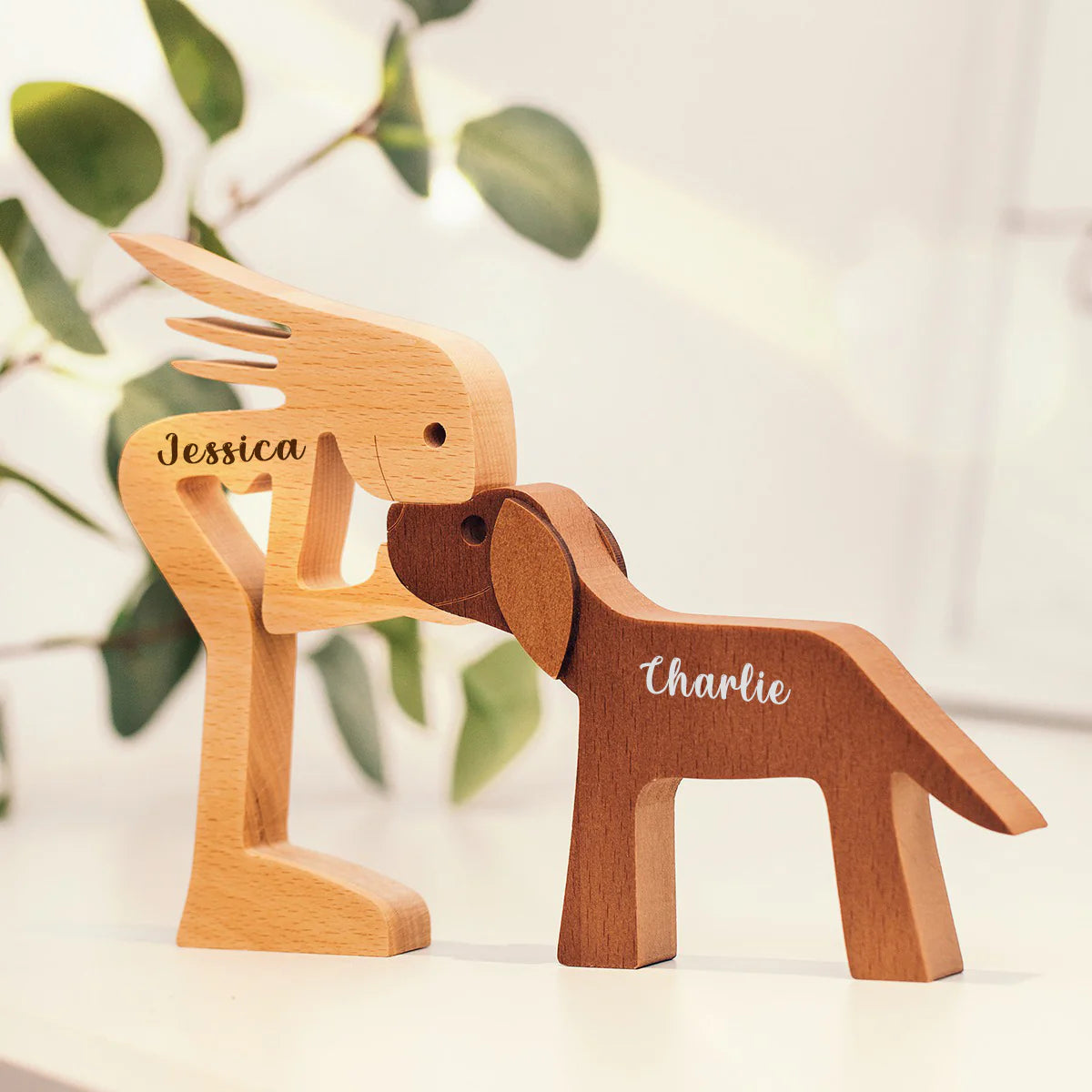 Personalize Wooden Pet Carvings